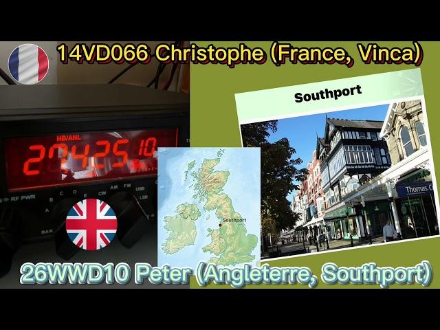 Angleterre, Southport (14VD066 Christophe & 26WWD10 Peter)