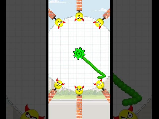 Draw to Smash  Level 254 #gaming #games #braingames #shorts #shortsfeed #fun #viral #feed #gameplay