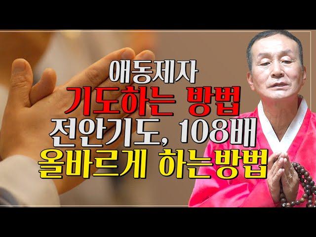 애동제자님들 기도는 이렇게 하는 겁니다 기도하는 이유, 천신기도,전안기도 하는 방법 알려드릴게요. 힘내세요~~