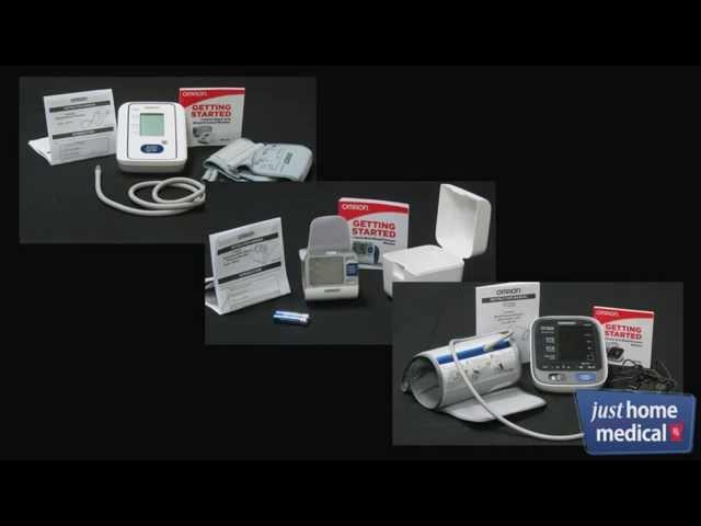 Just Home Medical: Omron Blood Pressure Monitor Comparison Video