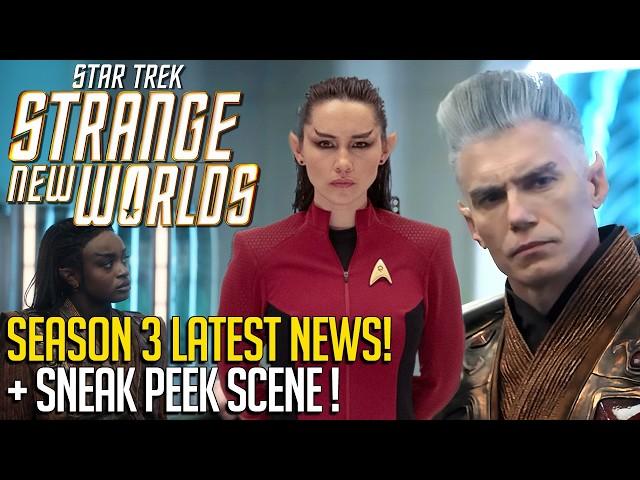 Star Trek Strange New Worlds Season 3 Sneak Peek Scene & News!