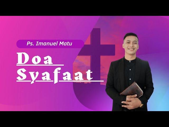 DOA SYAFAAT pendeta muda