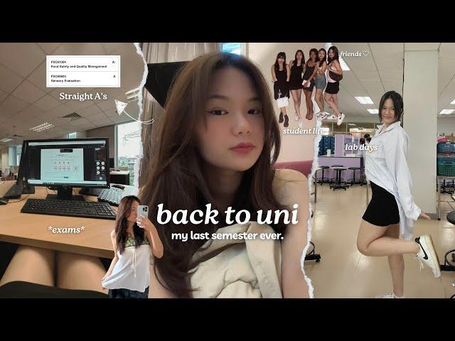 ️BACK TO UNI | last semester of my LIFE , lab days, exams, student life | TAYLOR'S UNIVERSITY