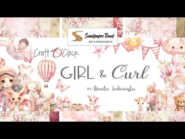 Girl and Curl Paper Collection | Craft O'Clock | Sandpaper Road