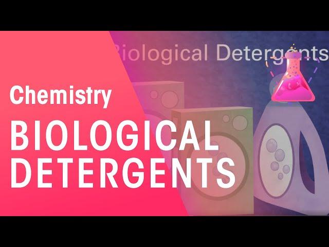 Biological Detergents | Organic Chemistry | Chemistry | FuseSchool