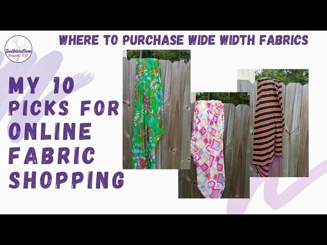 [428]My Top 10 Online Fabric Stores For Wider Width Fabric|Guide To Online Fabric Shopping