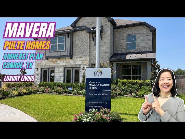 Mavera Pulte Amherst Plan | Mavera by Pulte Homes | Mavera Conroe TX | 77302