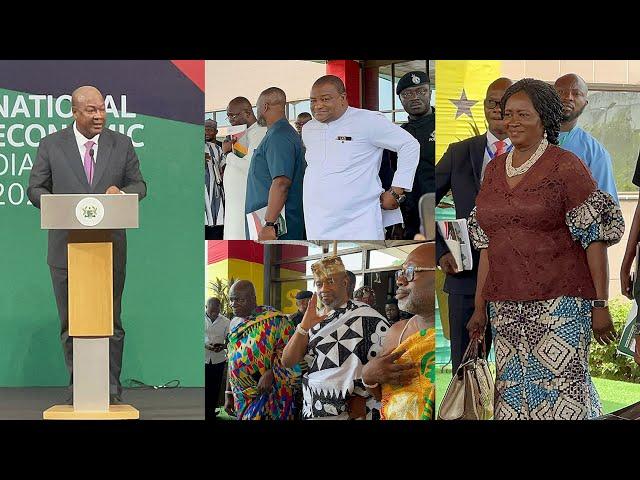 H.E John Mahama, Vice Jane Naana, Ga Mantse & Hassan Ayariga St0rm National Economic Dialogue 2025