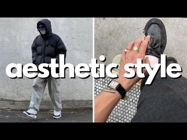 how to look aesthetic in clothes