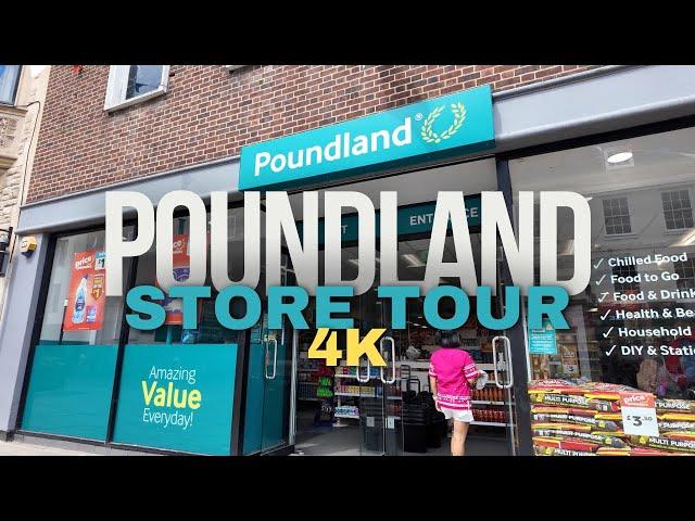 Poundland Store Tour - The UK's Most Affordable Store [4K]