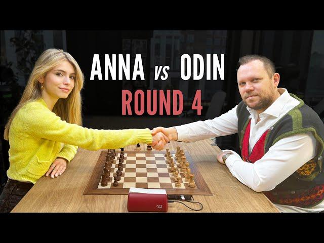 ROUND 4 ANNA VS ODIN !MATCH - Commentary by GM Pia Cramling