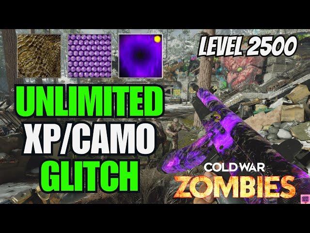 SOLO UNLIMITED XP GLITCH! EASY DARK AETHER CAMO GLITCH! (COLD WAR ZOMBIES GLITCHES WORKING IN 2025)