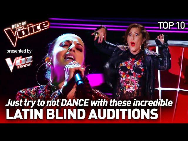 The BEST LATIN Blind Auditions on The Voice  | Top 10 | Presented by @LaVozGlobal