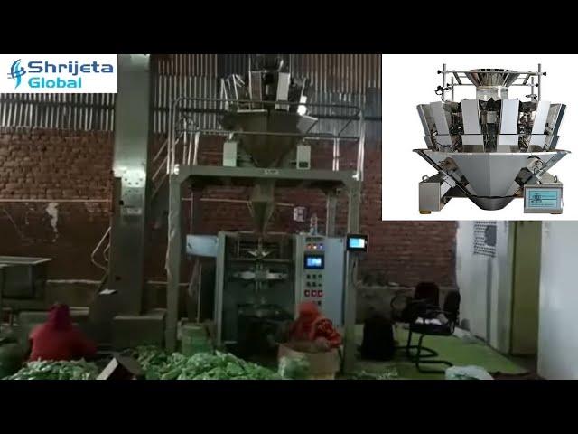 10 Head Multihead Jeera Packaging Machine - Whole Spices Pouch Packing Machine - Shrijeta Global