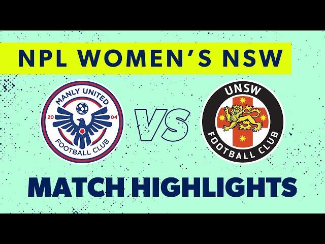 NPL Women's NSW Round 12 Highlights – Manly United v UNSW FC