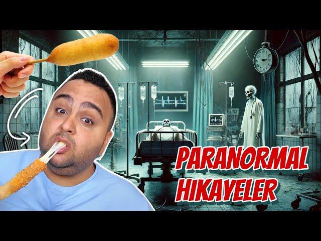 RUH ÇAĞIRMA, YOĞUN BAKIMDAKİ HAYALET! SİZDEN GELEN PARANORMAL HİKAYELER, KORE CORNDOG MUKBANG