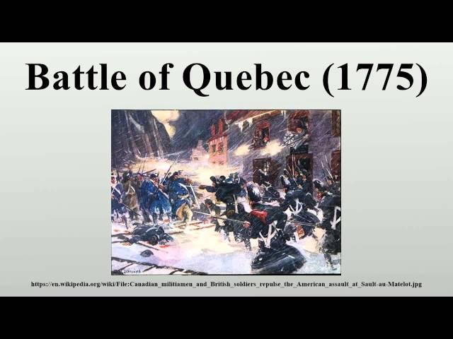 Battle of Quebec (1775)