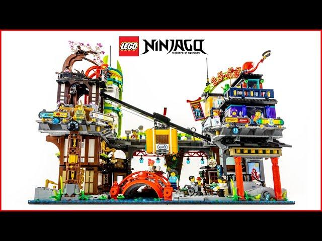 LEGO 71799 NINJAGO City Markets Speed Build for Collectors - Brick Builder