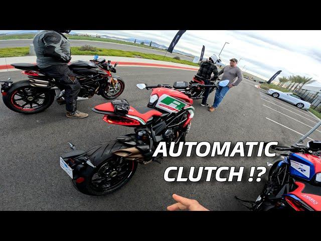 MV Agusta Dragster Review • Automatic Clutch!?