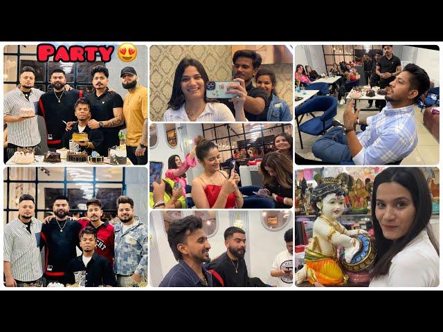 Ajj Sajan Ne Kiti Birthday Party️ Full Ronka Lagiyan Gift Dseyo Kive Da Lga||Ankush Thakur ||