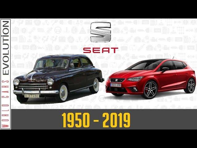 W.C.E - Seat Evolution (1950 - 2019)