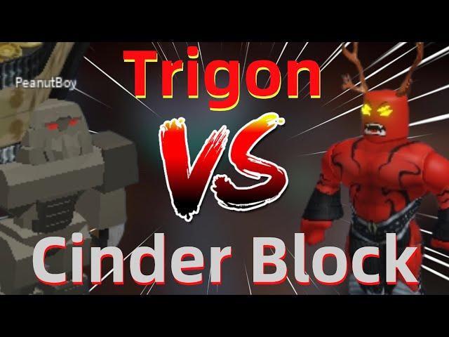 Trigon Vs. Cinder Block (Teen Titans Battlegrounds | Roblox)