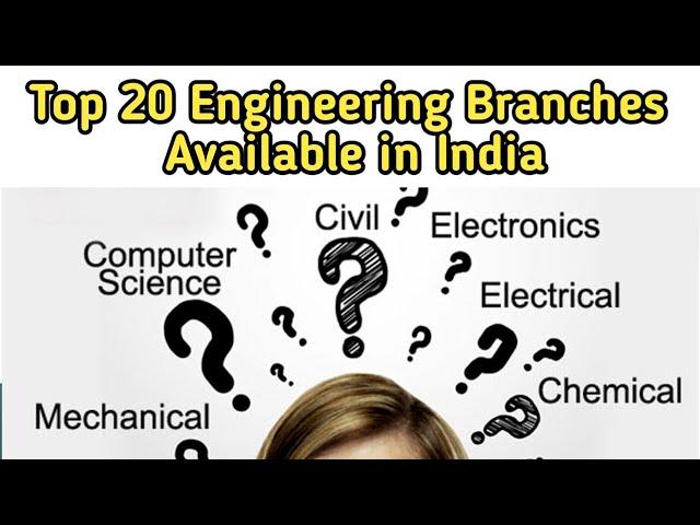 Top 20 Engineering Branches