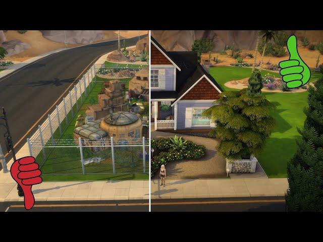 De um terreno velho e FEIO para uma casa LINDA, vamos construir!! │ Sims a Obra Terreno