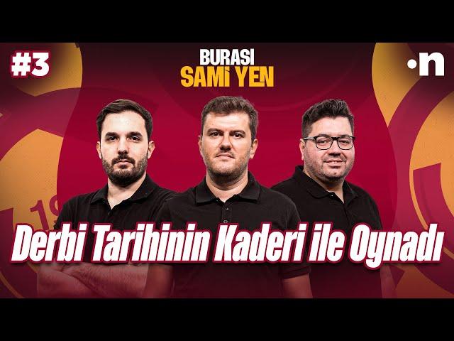 Atilla Karaoğlan'ın penaltı kararı skandal | Sinan Yılmaz, Kerem Övet, Berk Göl | Burası Sami Yen #3