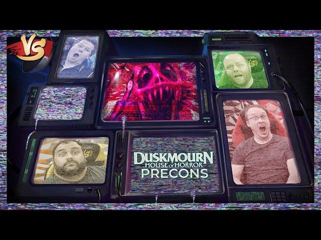 Let's Play Duskmourn Precons | Commander VS | Magic: the Gathering Gameplay