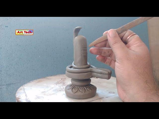 Shiva Linga Easy Making Process With Natural Mitti | Art Tech