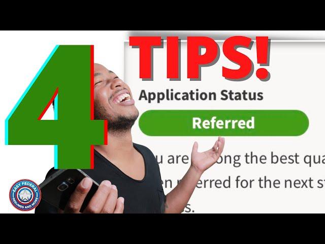 HOW TO GET REFERRED TO HIRING AGENCY  | USAJOBS Tips | USAJOBS profile for Federal Jobs