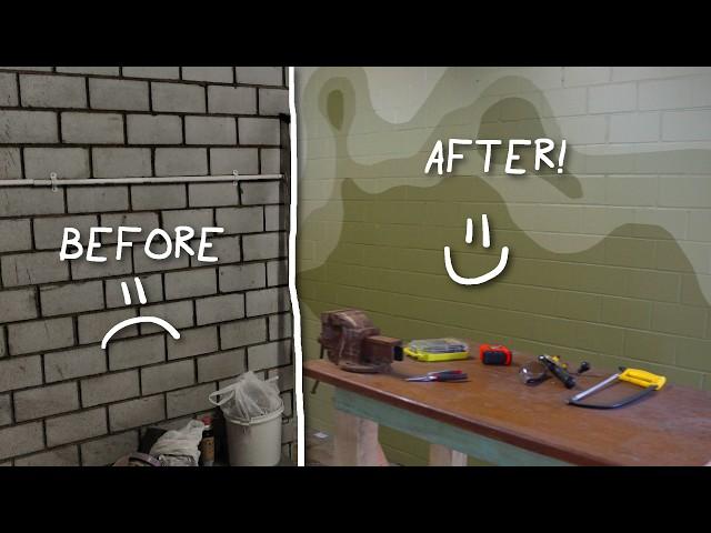 My garage felt like a dungeon...but you should see it now!
