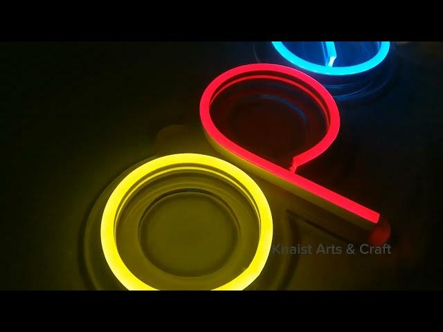 Colorfull Neon Sign... Making Video Coming Soon...