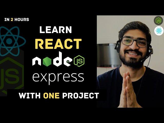 Learn MERN Stack with Project in 2 Hours | MERN Stack Crash Course for Beginners