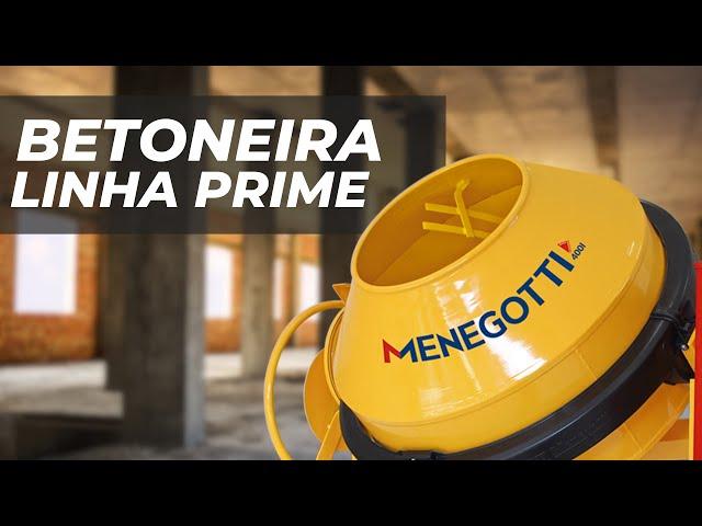 BETONEIRA LINHA PRIME 400 LITROS MENEGOTTI