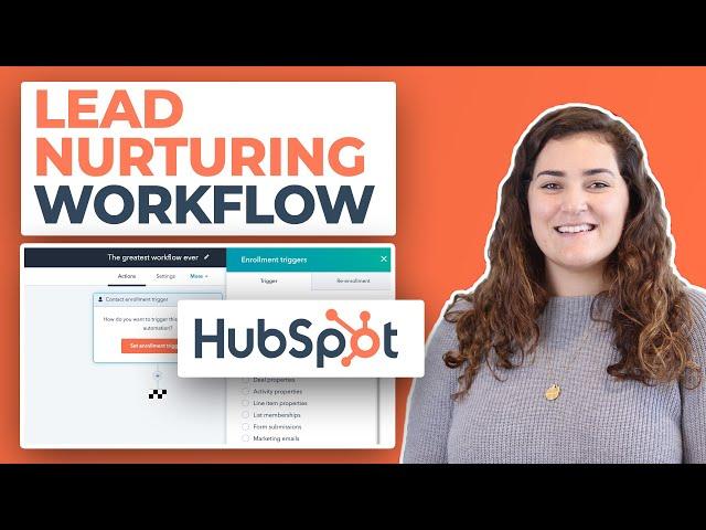 HubSpot Tutorial | How To Create a Lead Nurturing Workflow