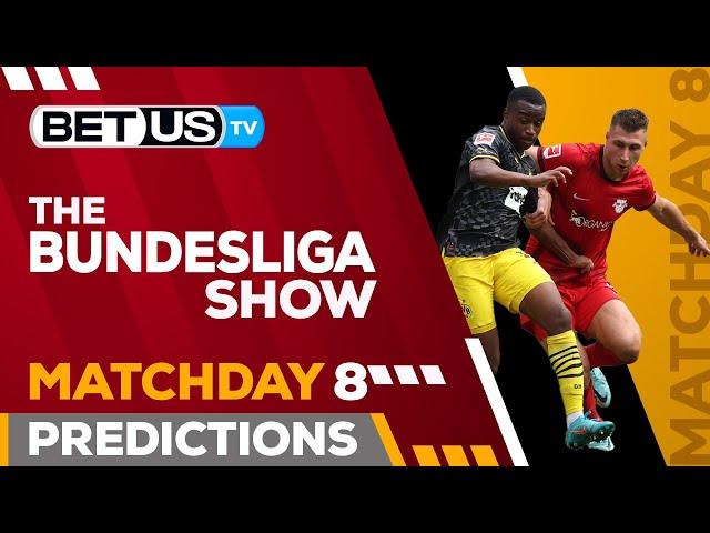 Bundesliga Picks Matchday 8 | Bundesliga Odds, Soccer Predictions & Free Tips