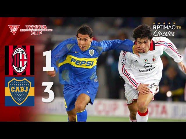 Milan 1 (1) x (3) 1 Boca Juniors ● 2003 Intercontinental Cup Final Extended Goals & Highlights HD