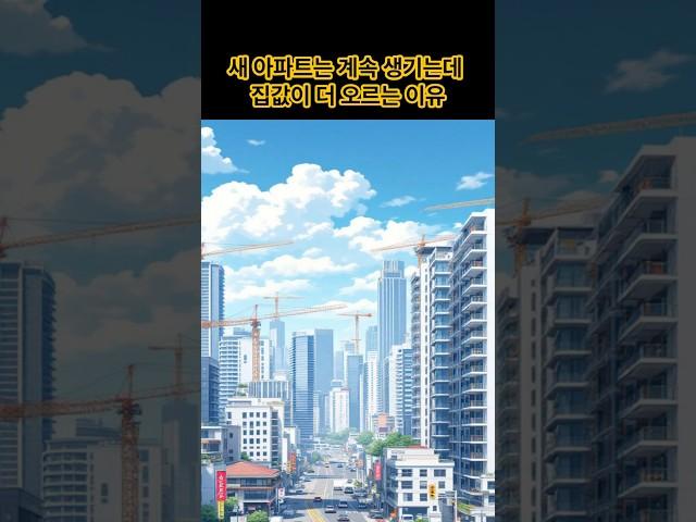 집값이 계속 오르는 진짜 이유