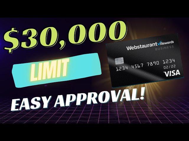 Webstaurant Rewards Business Visa Credit Card Review - What's the Deal?