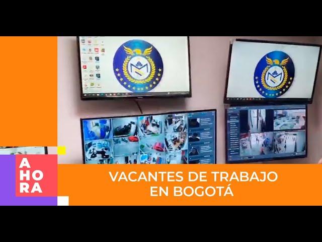 Vacantes de trabajo disponibles en Bogotá