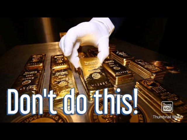 How to SAFELY Store Your Gold & Silver at Home.