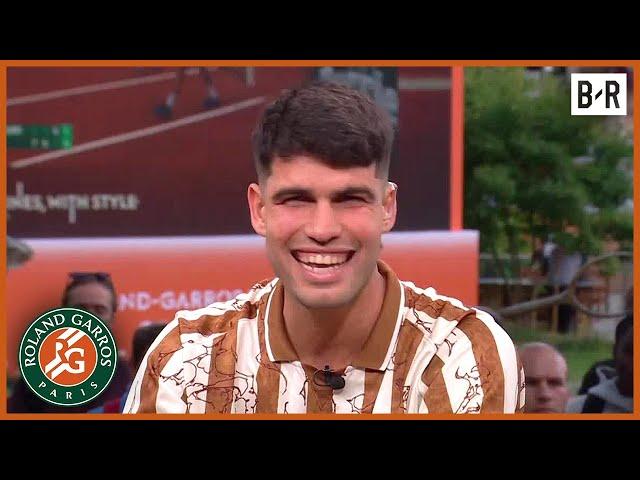 Carlos Alcaraz Full Interview with John & Patrick McEnroe at Roland-Garros