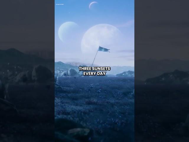 A Planet That Orbits 3 Stars | Earth and Beyond #space #universe #ytshorts