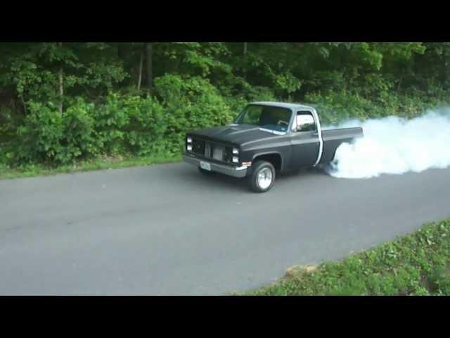 Chevy c10 burnout