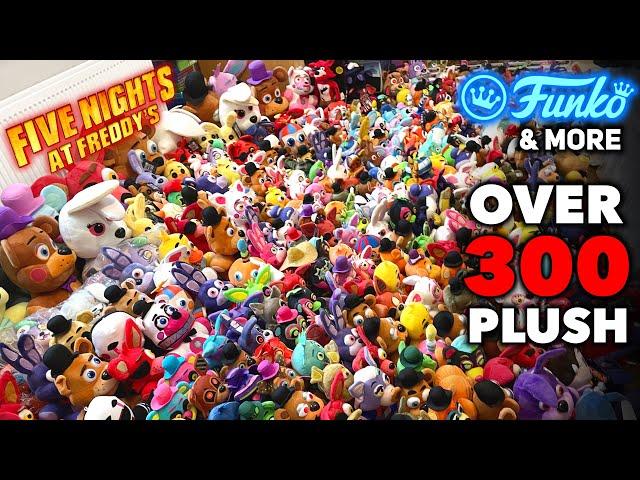 300+ FIVE NIGHTS AT FREDDY’S PLUSH COLLECTION!!! || Funko FNAF 2023