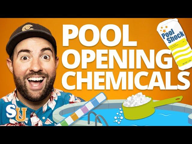 Which Chemicals Do You Need To OPEN A POOL?