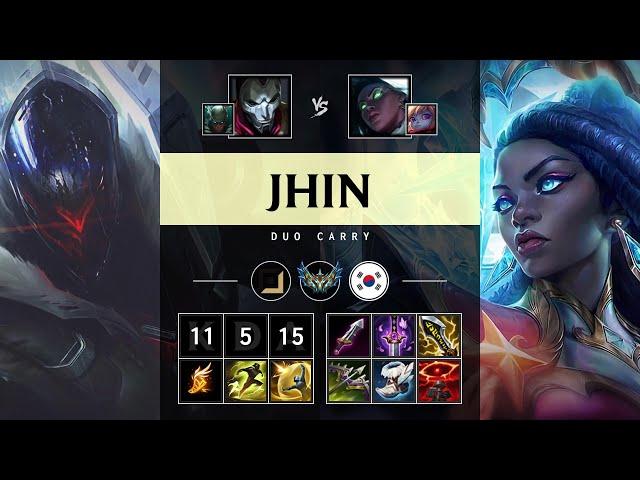 Jhin ADC vs Senna - KR Challenger Patch 25.11