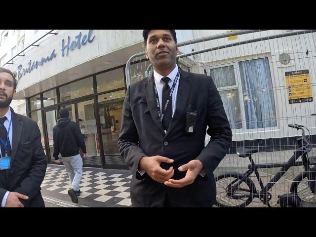 MIGRANT LEFT FAMILY IN SYRIA. SECURITY WANT ME TO LEAVE  (BRITANNIA HOTEL, BOURNEMOUTH)